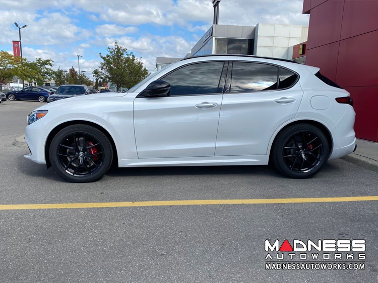 Alfa Romeo Stelvio Lowering Springs By MADNESS Sport For Alfa Romeo